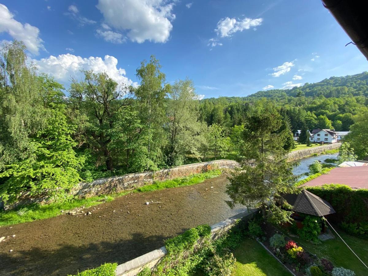 Nad Grajcarkiem Pieniny Apartment ชซาฟนีซา ภายนอก รูปภาพ